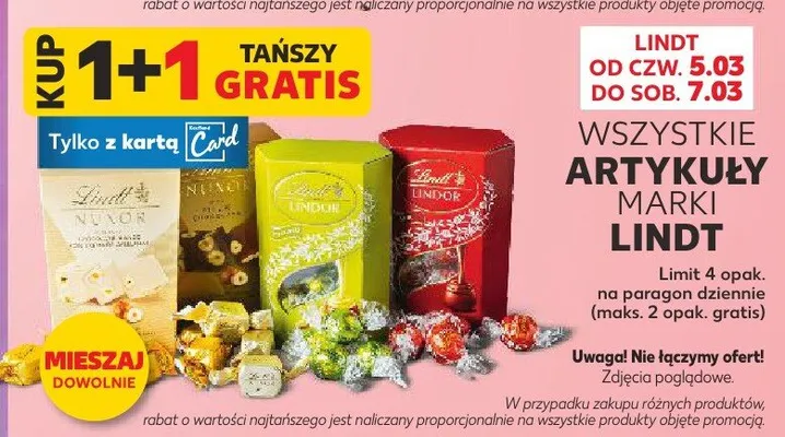 Wszystkie artykuły 1+1 GRATIS promocja w Kaufland