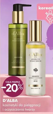 Kosmetyki D'ALBA kosmetyki do pielęgnacji i oczyszczania twarzy promocja w Makro