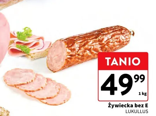 Żywiecka bez E promocja w Intermarche