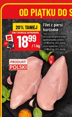 Polędwiczki z piersi kurczaka promocja w POLOmarket