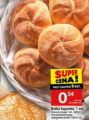Bułka kajzerka promocja w Twój Market