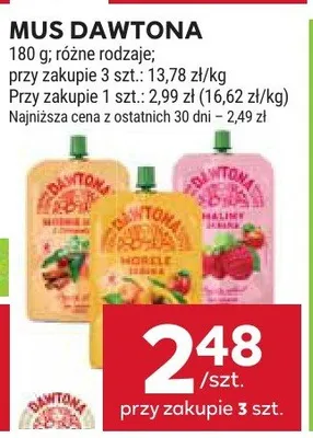 Mus Dawtona promocja w Stokrotka