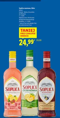 Likier sezonowa Cytryna - Malina promocja w Lidl
