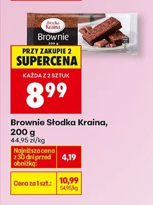 Brownie promocja w Biedronka