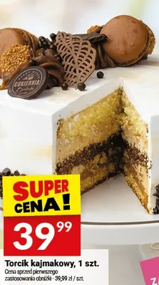 Torcik kajmakowy promocja w Twój Market