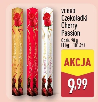 Czekoladki Cherry Passion promocja w Aldi