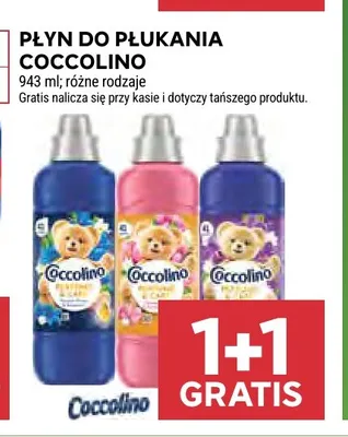 Płyn do płukania Coccolino Perfume & Care Passion Flower & Bergamot promocja w Stokrotka