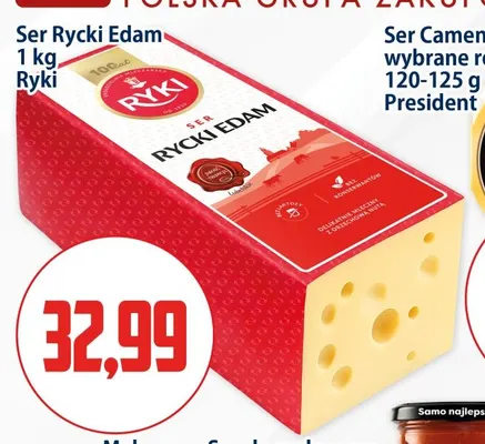 Ser Rycki Edam Ryki promocja w Kupiec