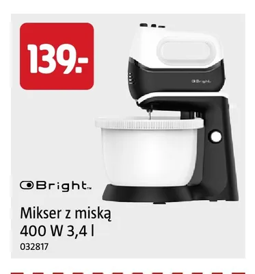Mikser z miską 3,4 l Bright promocja w Jula