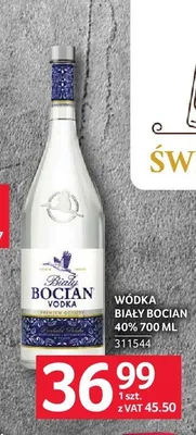 Wódka Biały Bocian 40% promocja w Selgros