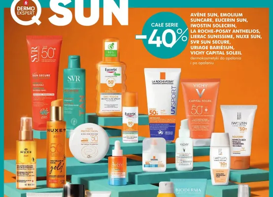Kosmetyki do opalania i po opalaniu Vichy Capital Soleil promocja w Super-Pharm