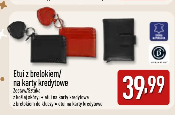 Etui na karty kredytowe promocja w Aldi