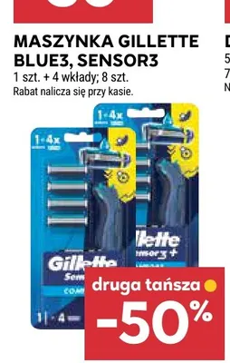 Maszynka do golenia Gillette Blue3 promocja w Stokrotka
