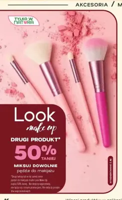 Pędzle do makijażu Look Make Up promocja w Drogerie Natura