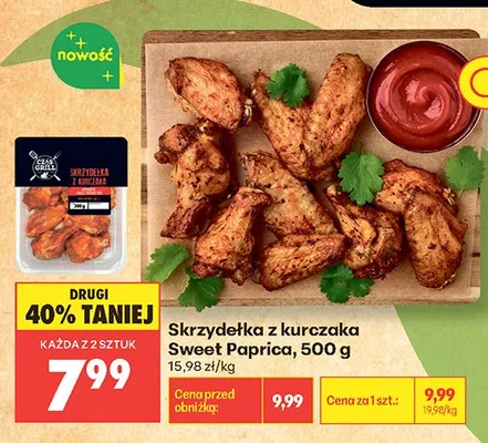 Skrzydełka z kurczaka Sweet Paprica Czas na Grill promocja w Biedronka
