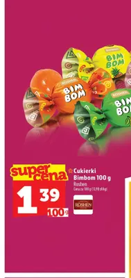 Cukierki Bimbom Roshen promocja w TOPAZ