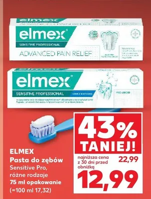 Pasta do zębów Sensitive Pro, różne rodzaje promocja w Kaufland