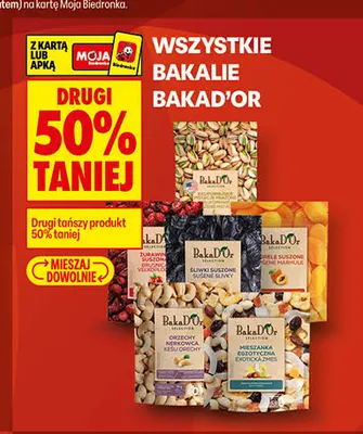 Żurawina suszona BakaD'Or promocja w Biedronka