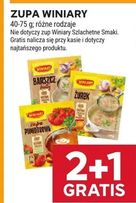 Zupa Winiary promocja w Stokrotka