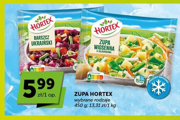 Zupa HORTEX promocja w Euro Sklep