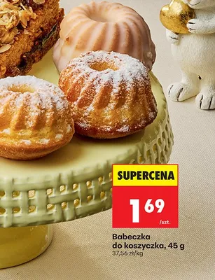 Babeczka do koszyczka promocja w Biedronka