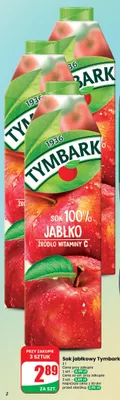 Sok jabłkowy Tymbark promocja w Dino