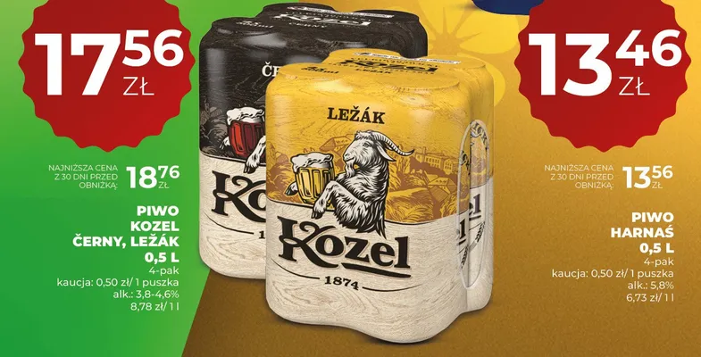 Piwo Kozel Černý, Ležák promocja w Duży Ben