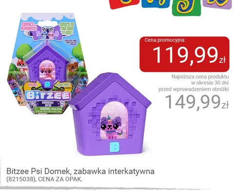 Zabawka interaktywna Bitzee Psi Domek promocja w Smyk