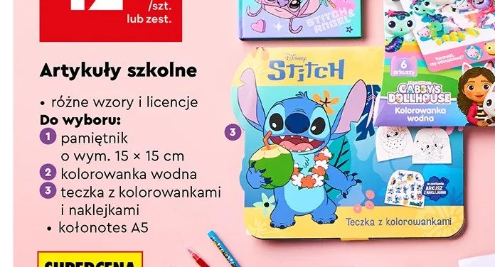 Teczka z kolorowankami promocja w Biedronka