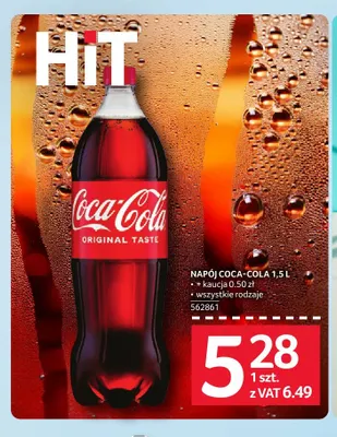 Napój gazowany Coca-Cola promocja w Selgros