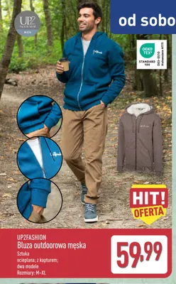 Bluza outdoorowa męska UP2FASHION promocja w Aldi