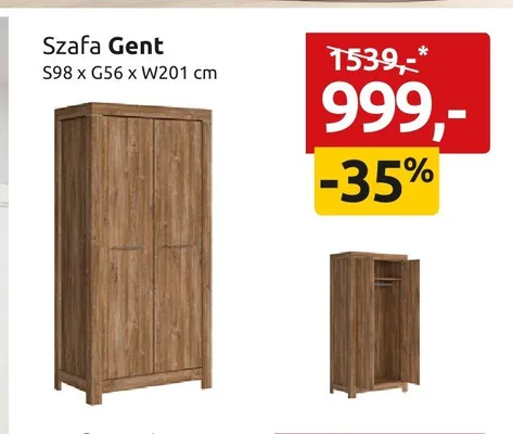 Szafa Gent promocja w Black Red White