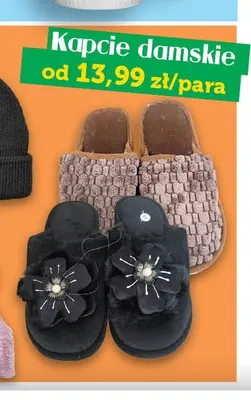 Kapcie damskie promocja w TOPAZ