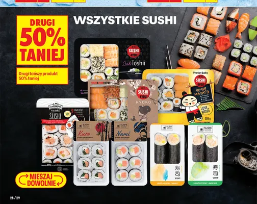 Sushi California Kuro Sushi Sakura promocja w Biedronka