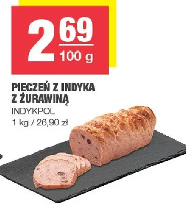 Pieczeń z indyka z żurawiną promocja w SPAR