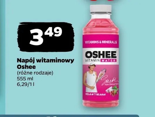 Napój witaminowy Oshee promocja w Netto