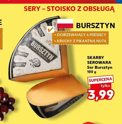 Ser Bursztyn SKARBY SEROWARA promocja w Kaufland