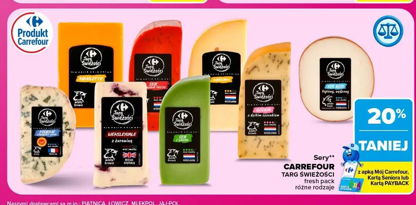 Ser Maasdam Carrefour Targ Świeżości promocja w Carrefour