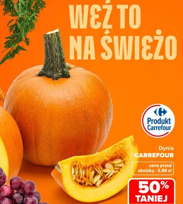 Dynia Carrefour promocja w Carrefour Market