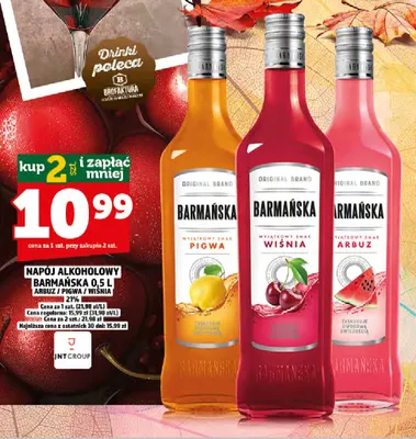 Napój alkoholowy Barmańska pigwa promocja w TOPAZ