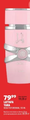 Woda perfumowana Lattafa Yara promocja w Drogerie Natura