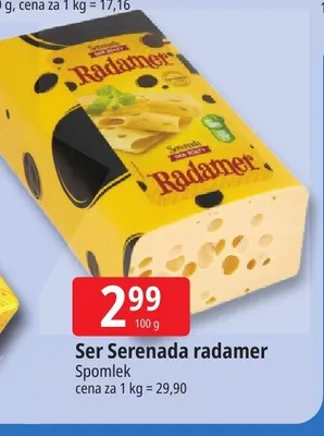 Ser Serenada radamer Spomlek promocja w Leclerc