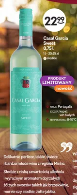 Wino białe Casal Garcia Sweet promocja w Żabka