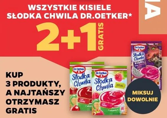 Kisiel słodka chwila promocja w Netto