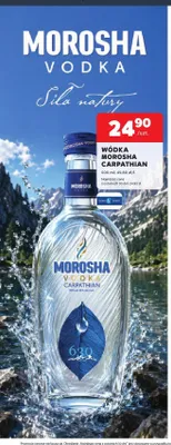 Wódka Morosha Carpathian promocja w Stokrotka
