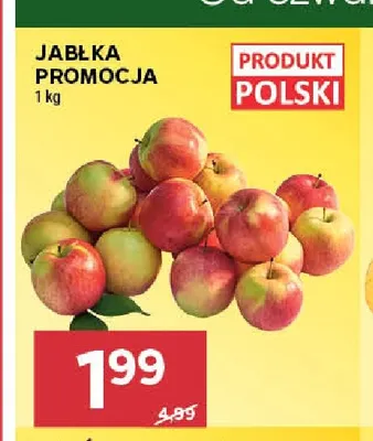 Jabłka polskie promocja w Stokrotka