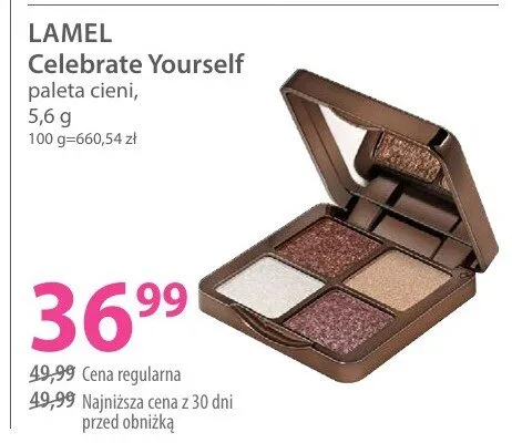 Paleta cieni Lamel Celebrate Yourself promocja w Hebe