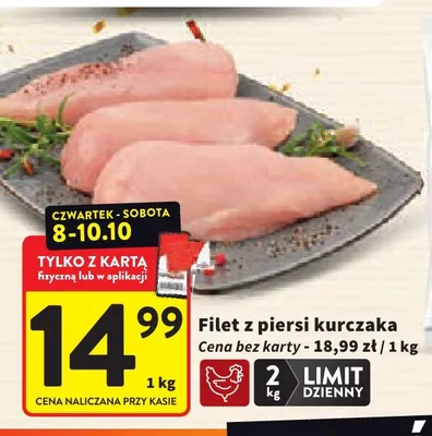 Filet z piersi kurczaka promocja w Intermarche