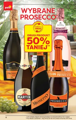 Wino musujące Martini Prosecco promocja w POLOmarket