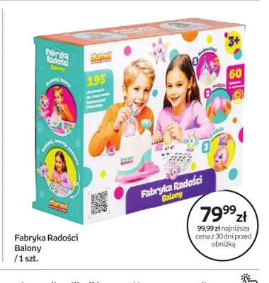 Fabryka Radości Balony Dumel promocja w Empik